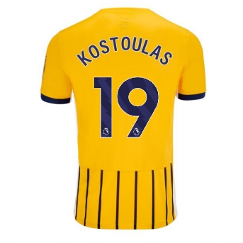 Billige Fotballdrakt Brighton Charalampos Kostoulas #19 Replika Tredjedrakt 2025-26 Kortermet